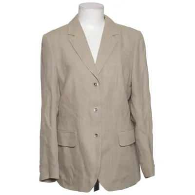 Blazer (Beige) fra Vittoria Verani Linned