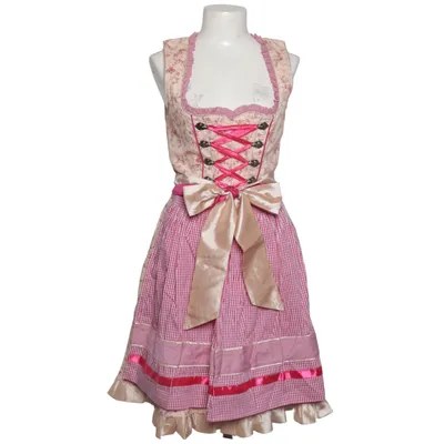 Dirndl (Rose, Blanc, Beige) de Kojooin Coton