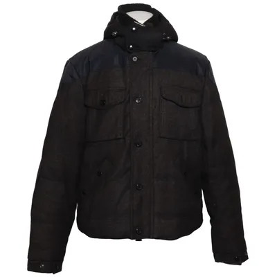 Winter jacket (Gray, Black) from Gov Denim Cotton, Polyester, Viscose