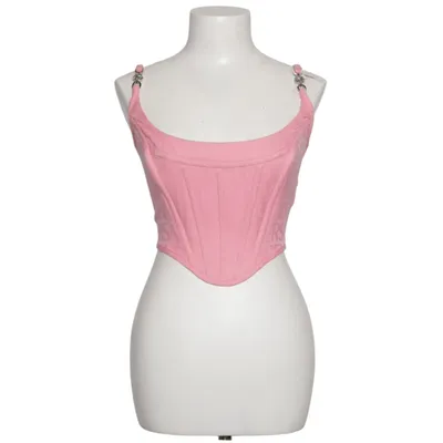 Korset (Pink) fra Versace Acetat, Silke, Uld