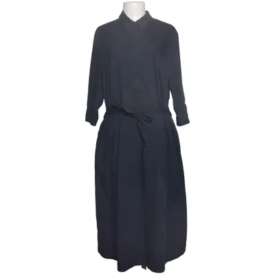Shirt dress (Blue) from Va Bene Cotton, Elastane, Polyamide