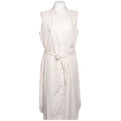 Skjortekjole (Beige, Hvid) fra Karl Marc John Polyester, Viscose
