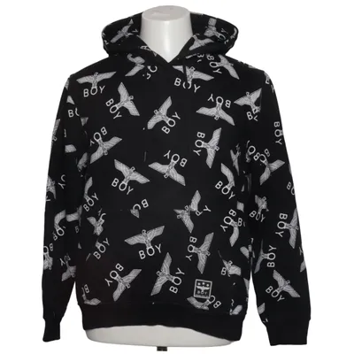 Capuchon sweater (Zwart, Wit) van Boy London Katoen, Elastaan