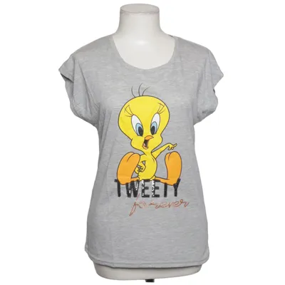 T-shirt (Grå, Gul) från Hailys Polyester, Viskos