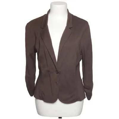 Blazer (Brown) from Zero Cotton, Elastane, Modal