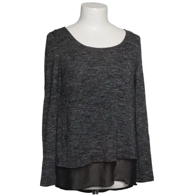 Sweater (Gray, Black) from Pimkie Elastane, Polyester, Viscose
