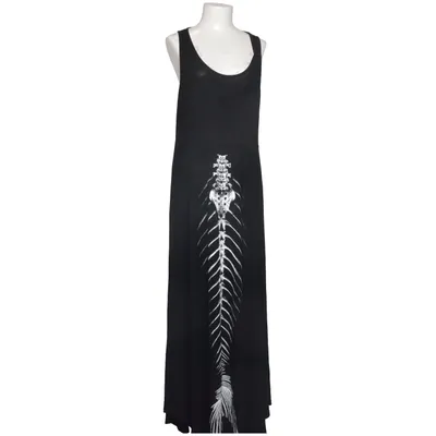 Klänning (Svart) från Gothicana by EMP Elastan, Viskos