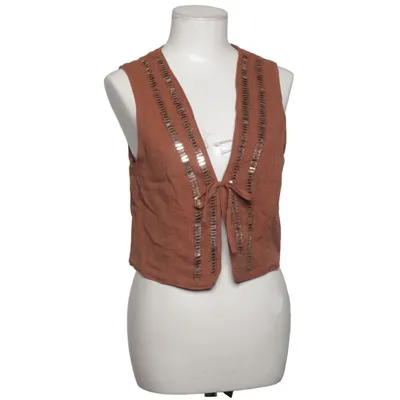 Vest (Brown) from Laura Torelli Cotton