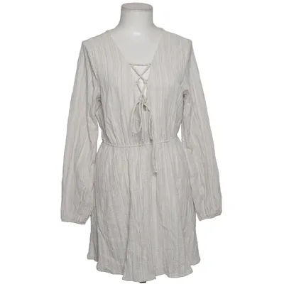 Dress (White) from Trendyol Cotton, Elastane, Linen, Polyester, Viscose