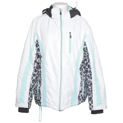 Ski jacket (White, Blue, Multicolored) from Janina Polyester
