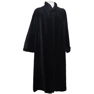 Pälsrock (Svart) från Peter Hahn Alpackaull, Mohair