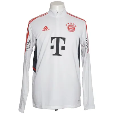 Voetbalshirt (Wit, Rood, Zwart) van Adidas Gerecycled polyester