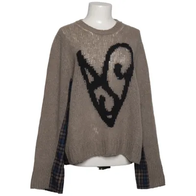 Sweater (Gray, Blue, Multicolored) from Acne Studios Cotton, Polyamide, Wool