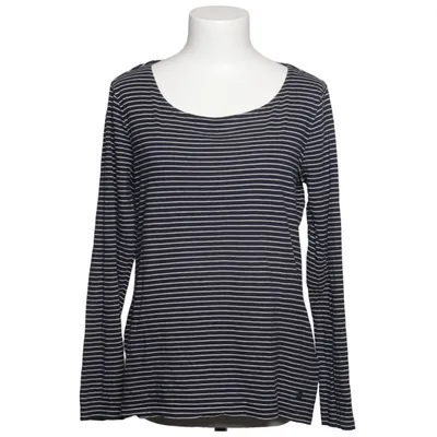 Long sleeve T-shirt (Blue, White) from Tom Tailor Cotton, Modal