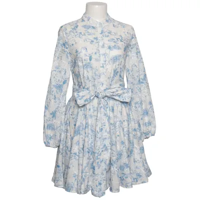 Shirt dress (Blue, White) from Choklate Cotton, Polyester