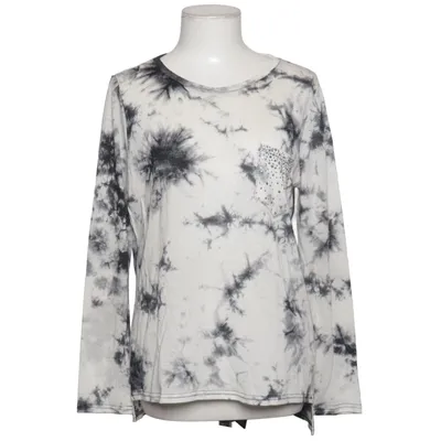 T-shirt à manches longues (Blanc, Noir, Gris) de Miss Charm Coton, Polyester