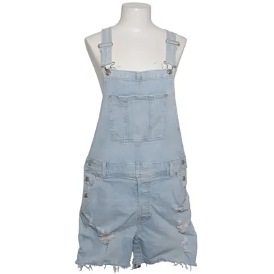Latzhosen Shorts (Blau) von Abercrombie & Fitch Baumwolle, Elasthan, Polyester