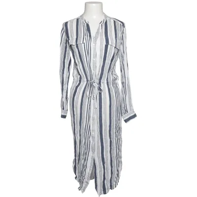 Shirt dress (Blue, White) from Springfield Viscose