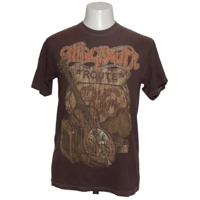 T-shirt (Brun) från Hanes Heavyweight Bomull