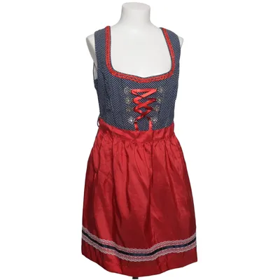 Dirndl (Blå, Röd, Vit) från Fuchs Trachtenmoden Bomull, Polyester