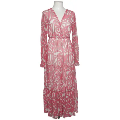 Maxi dress (White, Pink, Brown) from Numoco Elastane, Viscose