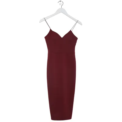 Cocktail dress (Red) from ASOS Elastane, Polyester
