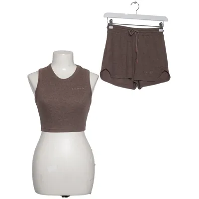 Ensemble de vêtements de sport (Marron) de Teveo Coton, Élasthane, Polyester