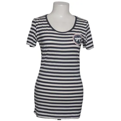 T-shirt (Blue, White) from Ross Sportswear Elastane