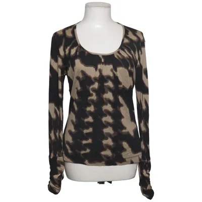 Long sleeve T-shirt (Beige, Black) from Mart Visser Cotton