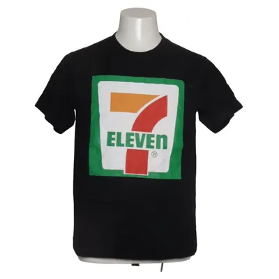 T-shirt (Svart, Flerfärgad) från 7 eleven Bomull