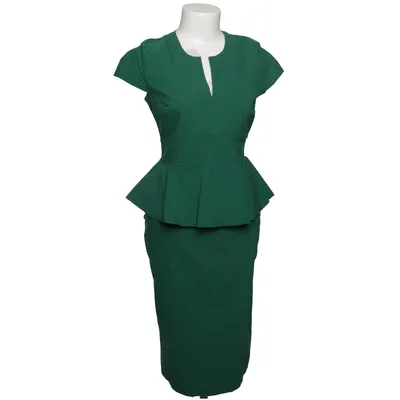 Dress (Green) from Vintage Chic Elastane, Polyamide, Viscose