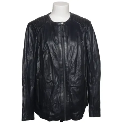 Läderjacka (Svart) från Freaky Nation Skinn, Polyester