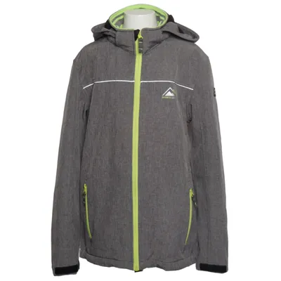 Softshell jacket (Gray) from Stop + Go Elastane, Polyester