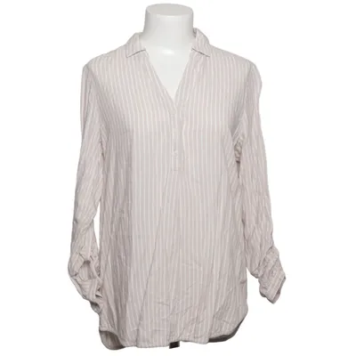 Blouse (Beige, White) from Street One