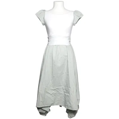 Robe (Blanc, Vert) de Ioanna Kourbela Coton