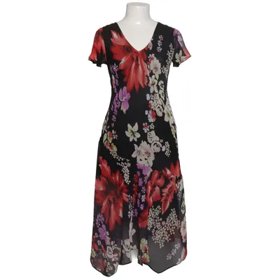 Dress (Black, Multicolored) from Mystery by PSF Cotton, Polyester
