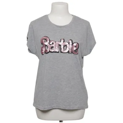 T-shirt (Grijs, Roze) van Barbie Polyester, Viscose