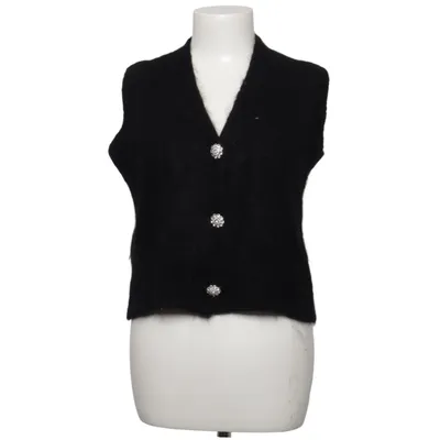 Vest (Sort) fra Fashion Style Akryl, Mohair, Polyamid, Uld