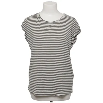 T-shirt (Gray, White) from Aware by Vero Moda Elastane, Lyocell