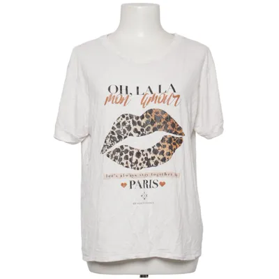 T-shirt (Vit) från Seventy Seven Elastan, Viskos
