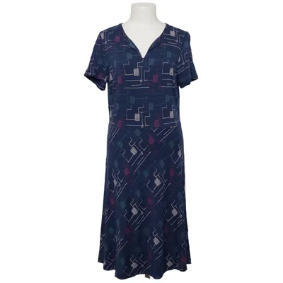 Robe (Bleu, Multicolore) de Who's That Girl Élasthane, Viscose