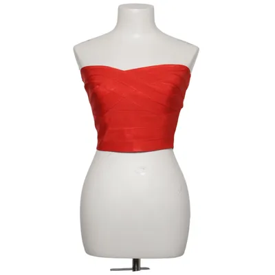 Tubetop (Rød) fra Manosque Elastan, Polyester