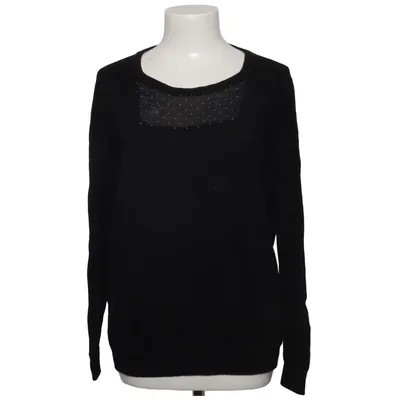 Sweater (Sort) fra Nina Kaufmann Kashmir, Bomuld, Polyamid, Polyester, Viscose