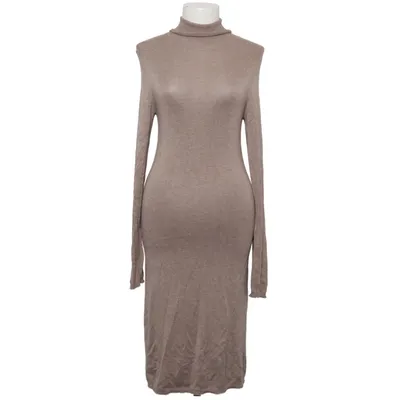 Turtleneck dress (Beige) from Naf Naf