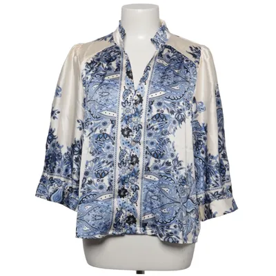 Bluse (Blau, Weiß) von Neo Noir Elasthan, Viskose