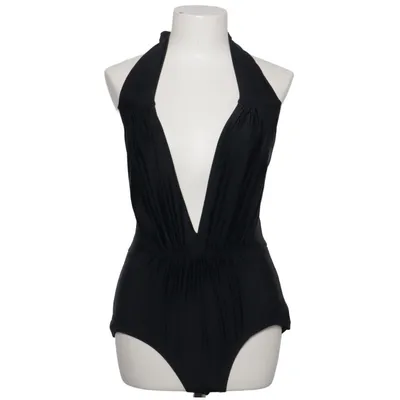 Badpak (Zwart) van Unique Vintage Elastaan, Polyamide