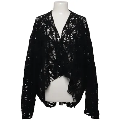 Cardigan (Black) from Ischiko Wool