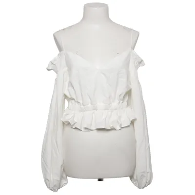 Crop top (Wit) van May Elastaan, Polyester