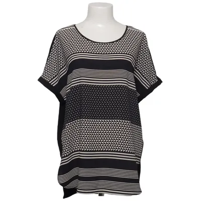 Top (Schwarz, Weiß) von Diana Gallesi Elasthan, Polyester