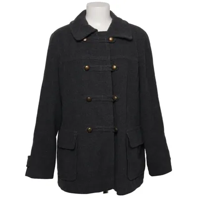 Coat (Gray) from Eddie Bauer Cashmere, Polyamide, Wool